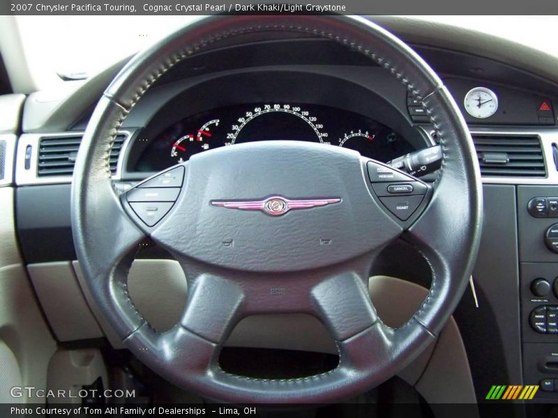 Cognac Crystal Pearl / Dark Khaki/Light Graystone 2007 Chrysler Pacifica Touring
