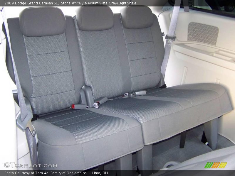 Stone White / Medium Slate Gray/Light Shale 2009 Dodge Grand Caravan SE