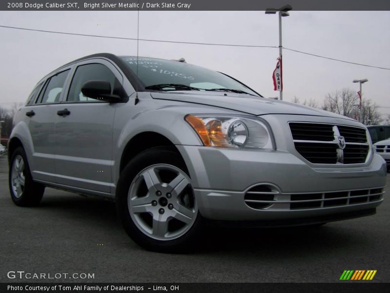 Bright Silver Metallic / Dark Slate Gray 2008 Dodge Caliber SXT