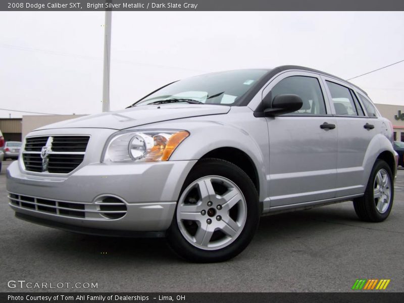Bright Silver Metallic / Dark Slate Gray 2008 Dodge Caliber SXT