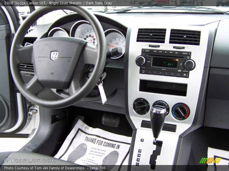 Bright Silver Metallic / Dark Slate Gray 2008 Dodge Caliber SXT