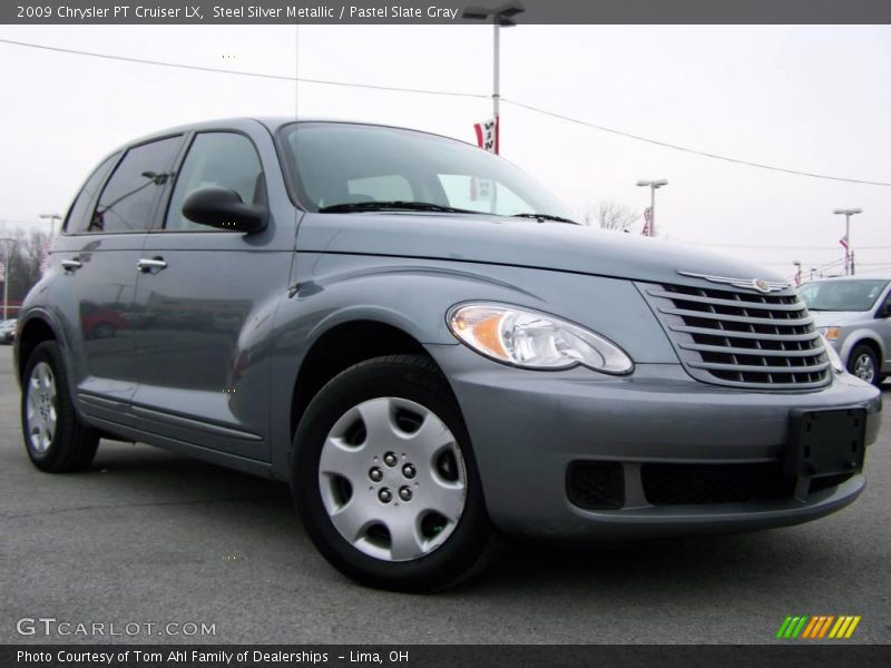 Steel Silver Metallic / Pastel Slate Gray 2009 Chrysler PT Cruiser LX