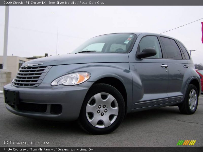 Steel Silver Metallic / Pastel Slate Gray 2009 Chrysler PT Cruiser LX
