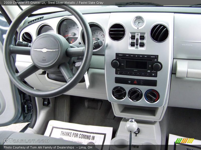 Steel Silver Metallic / Pastel Slate Gray 2009 Chrysler PT Cruiser LX