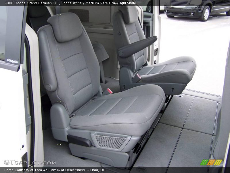 Stone White / Medium Slate Gray/Light Shale 2008 Dodge Grand Caravan SXT