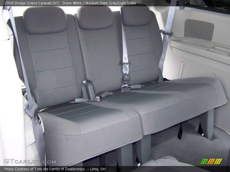 Stone White / Medium Slate Gray/Light Shale 2008 Dodge Grand Caravan SXT