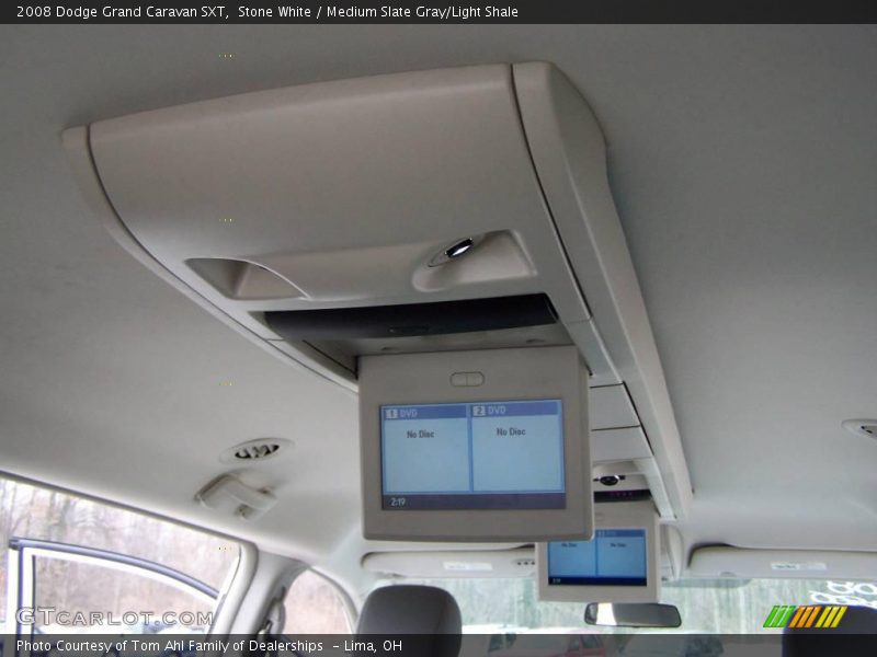 Stone White / Medium Slate Gray/Light Shale 2008 Dodge Grand Caravan SXT
