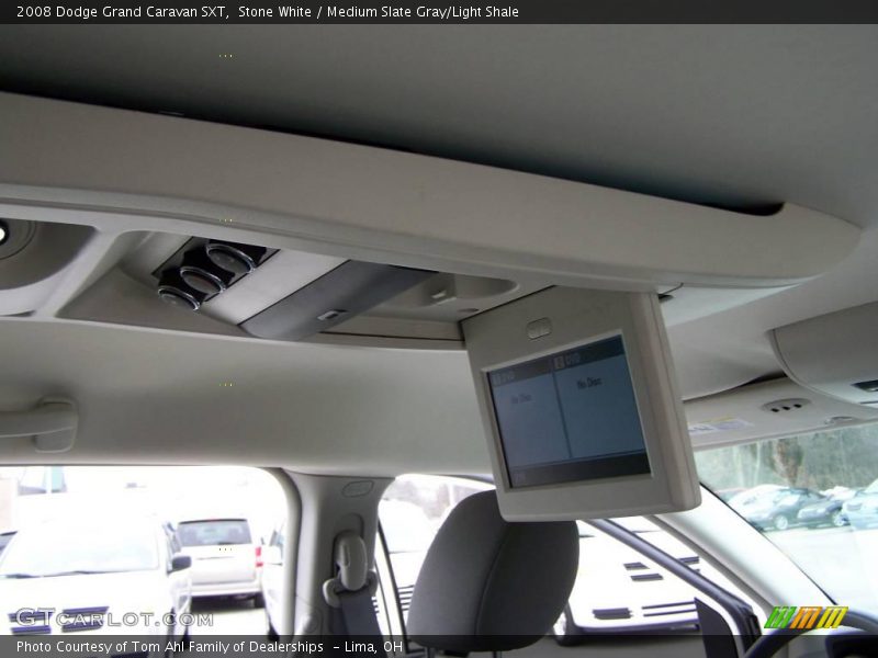 Stone White / Medium Slate Gray/Light Shale 2008 Dodge Grand Caravan SXT