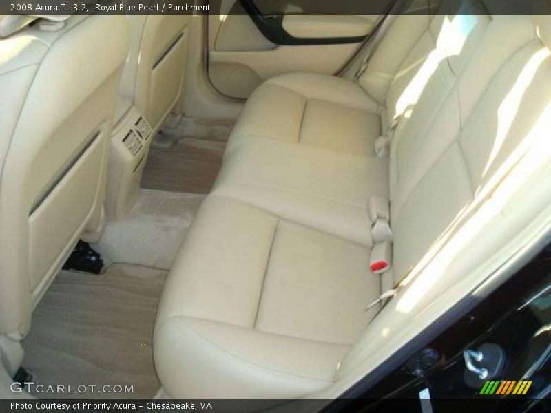 Royal Blue Pearl / Parchment 2008 Acura TL 3.2