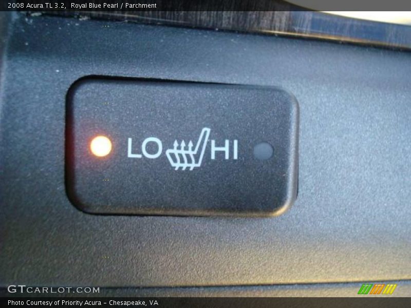 Royal Blue Pearl / Parchment 2008 Acura TL 3.2