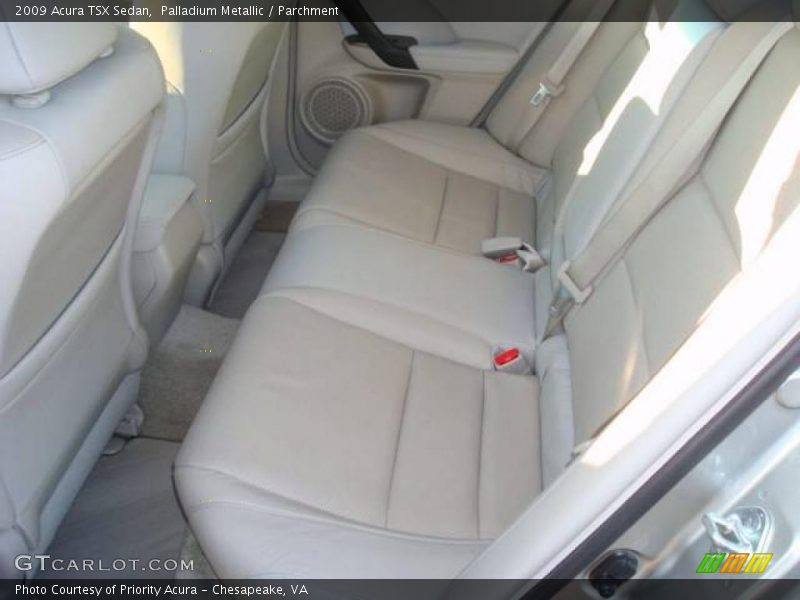 Palladium Metallic / Parchment 2009 Acura TSX Sedan