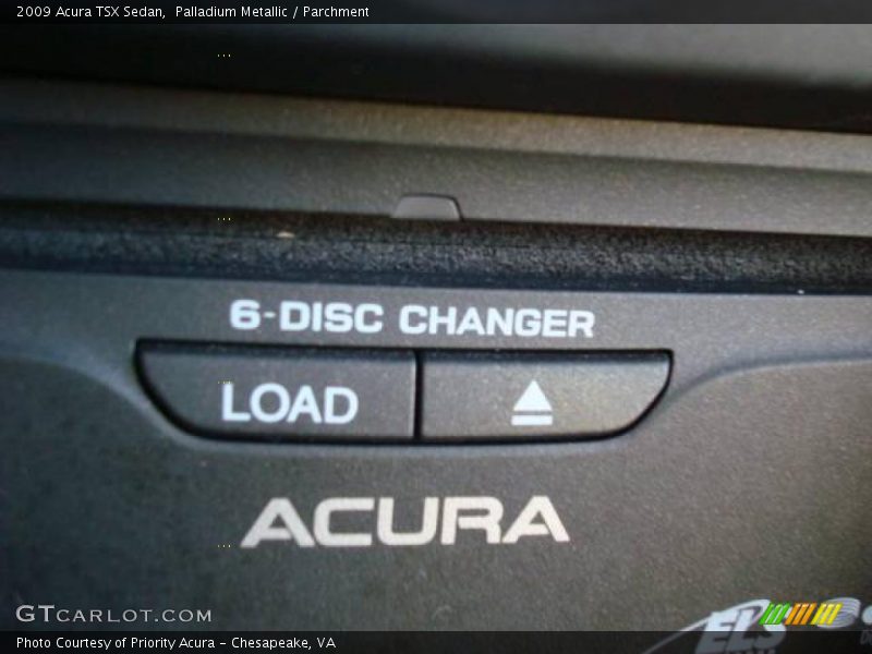Palladium Metallic / Parchment 2009 Acura TSX Sedan
