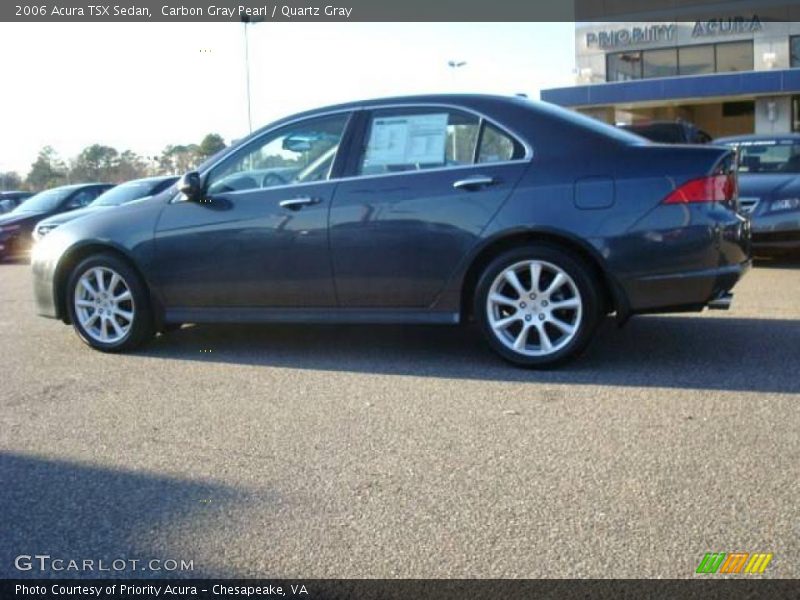 Carbon Gray Pearl / Quartz Gray 2006 Acura TSX Sedan
