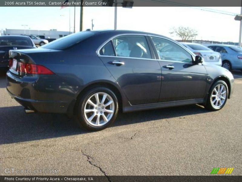 Carbon Gray Pearl / Quartz Gray 2006 Acura TSX Sedan