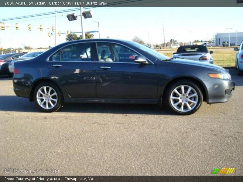 Carbon Gray Pearl / Quartz Gray 2006 Acura TSX Sedan