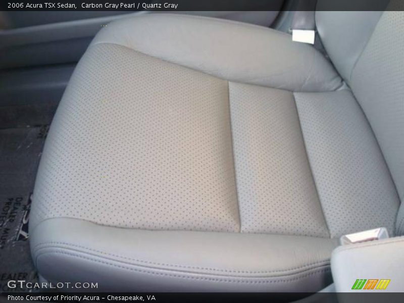Carbon Gray Pearl / Quartz Gray 2006 Acura TSX Sedan