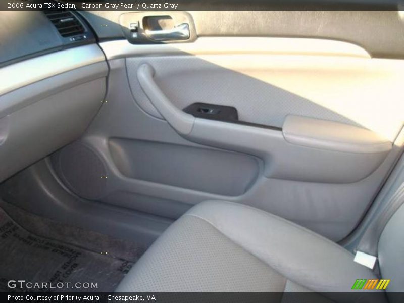 Carbon Gray Pearl / Quartz Gray 2006 Acura TSX Sedan