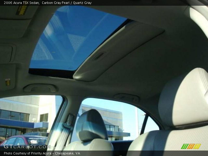 Carbon Gray Pearl / Quartz Gray 2006 Acura TSX Sedan