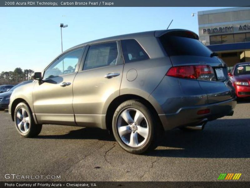 Carbon Bronze Pearl / Taupe 2008 Acura RDX Technology