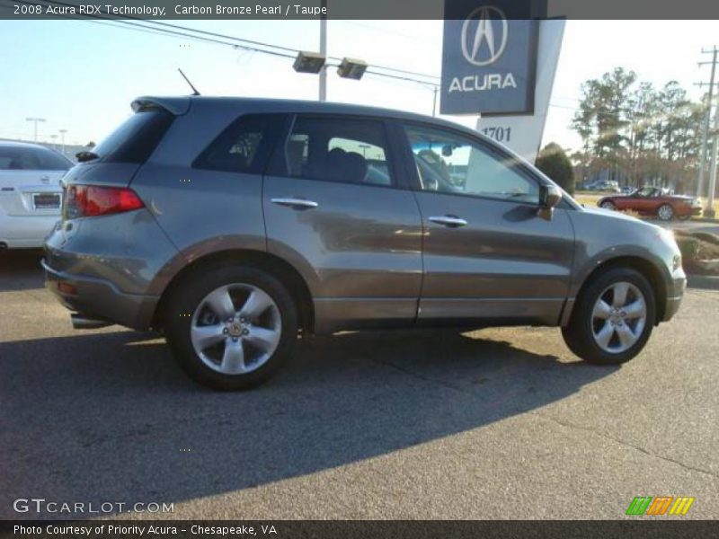 Carbon Bronze Pearl / Taupe 2008 Acura RDX Technology