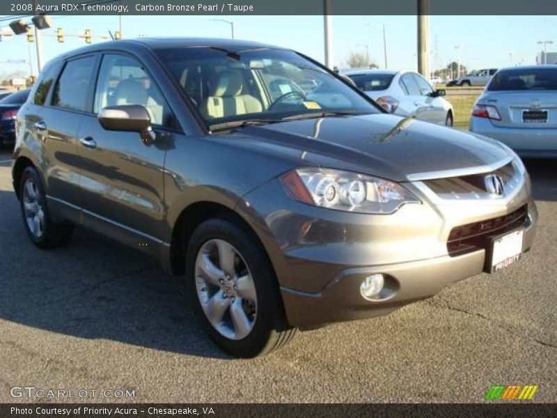 Carbon Bronze Pearl / Taupe 2008 Acura RDX Technology