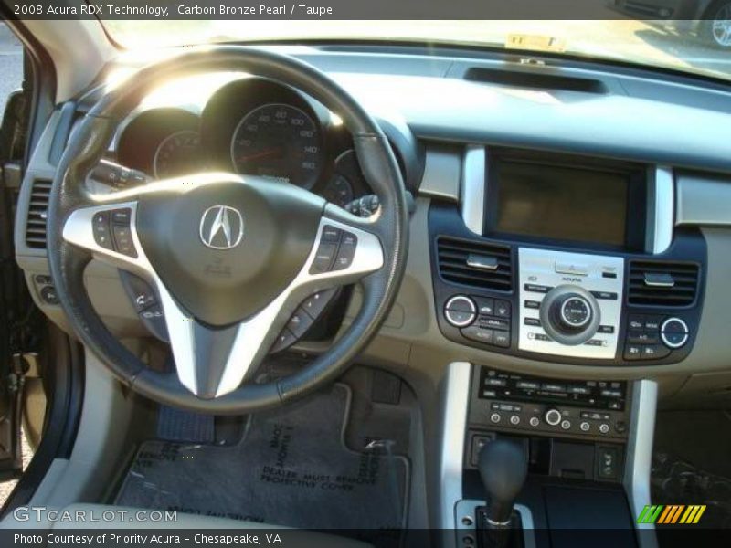 Carbon Bronze Pearl / Taupe 2008 Acura RDX Technology