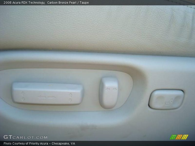 Carbon Bronze Pearl / Taupe 2008 Acura RDX Technology