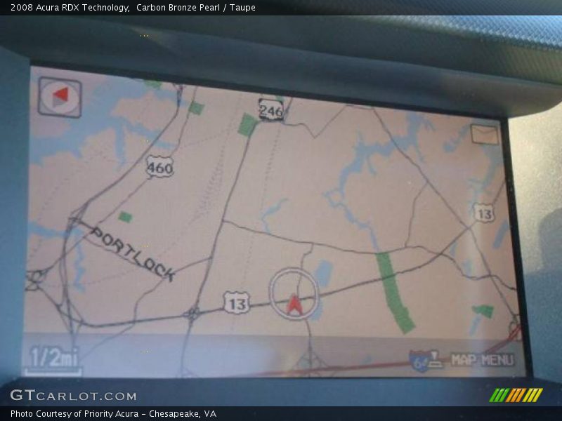 Carbon Bronze Pearl / Taupe 2008 Acura RDX Technology