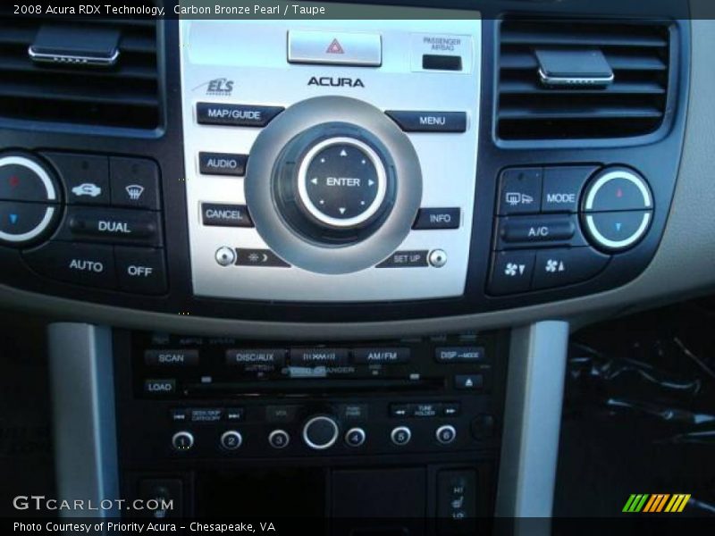 Carbon Bronze Pearl / Taupe 2008 Acura RDX Technology