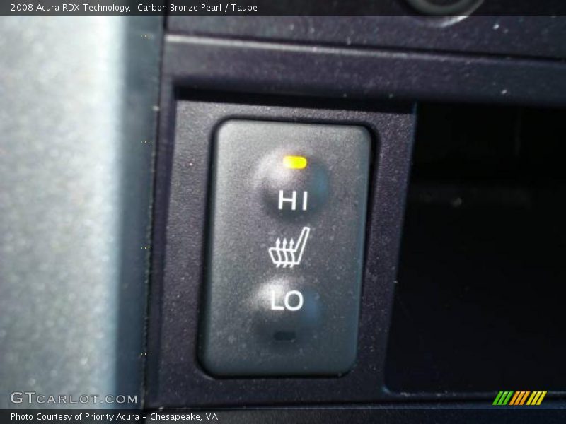 Carbon Bronze Pearl / Taupe 2008 Acura RDX Technology