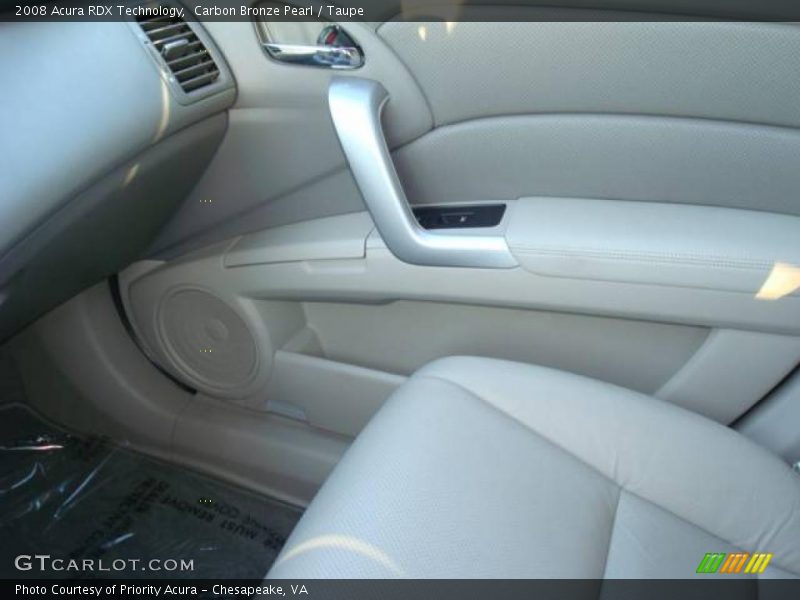 Carbon Bronze Pearl / Taupe 2008 Acura RDX Technology