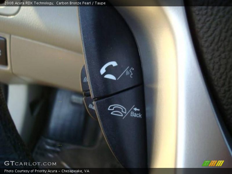 Carbon Bronze Pearl / Taupe 2008 Acura RDX Technology