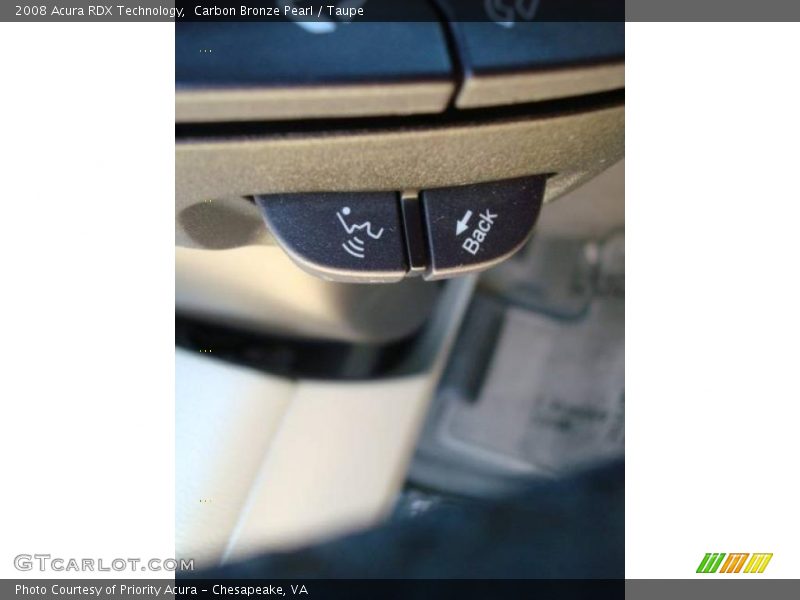 Carbon Bronze Pearl / Taupe 2008 Acura RDX Technology
