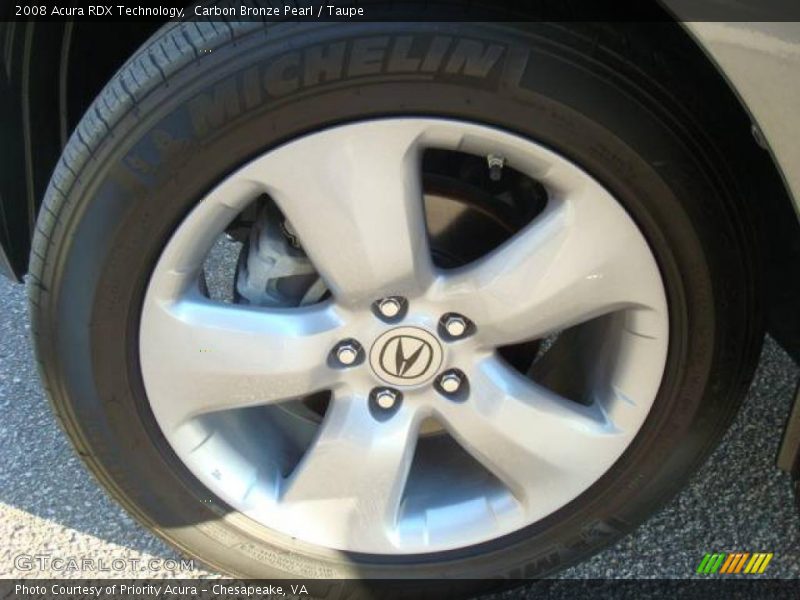 Carbon Bronze Pearl / Taupe 2008 Acura RDX Technology