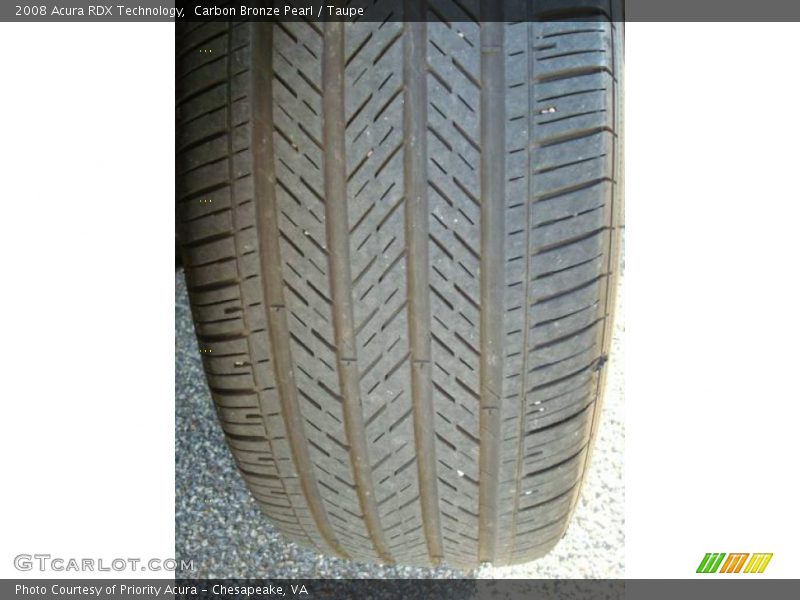 Carbon Bronze Pearl / Taupe 2008 Acura RDX Technology