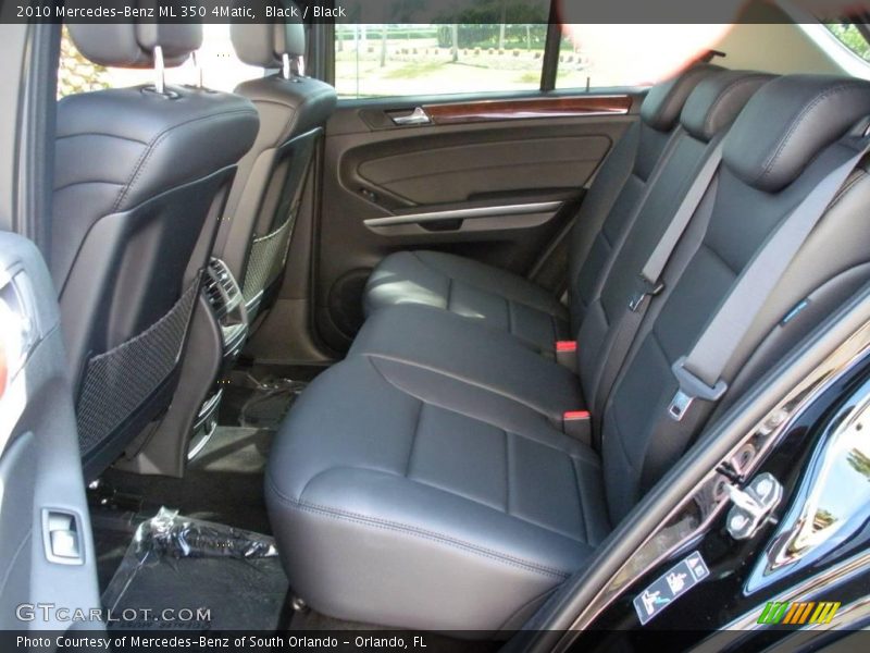 Black / Black 2010 Mercedes-Benz ML 350 4Matic