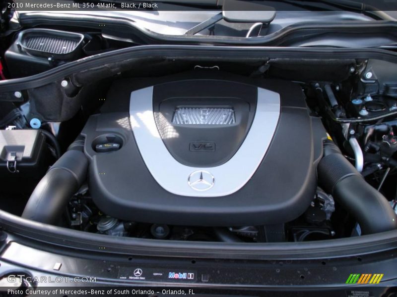Black / Black 2010 Mercedes-Benz ML 350 4Matic