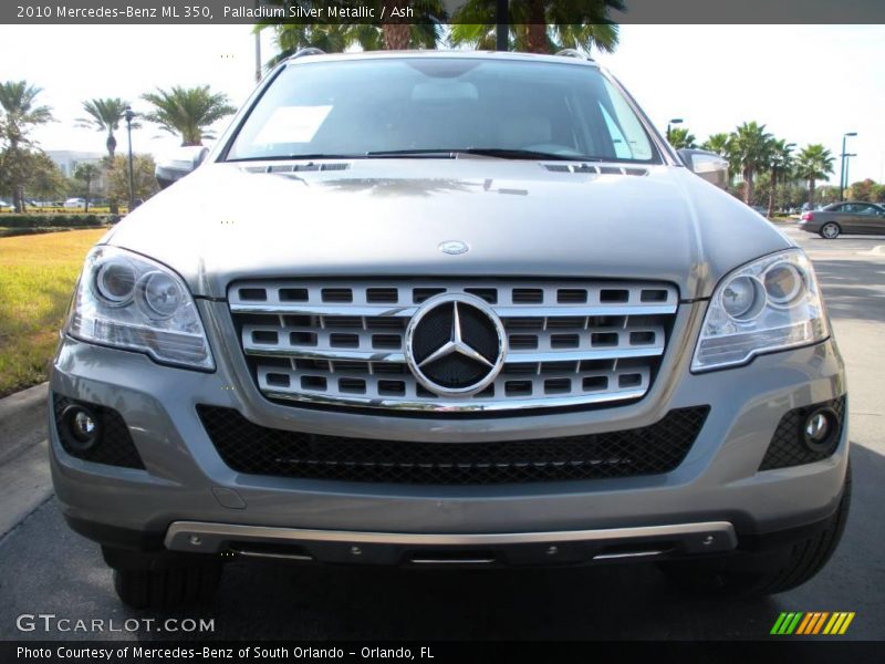 Palladium Silver Metallic / Ash 2010 Mercedes-Benz ML 350