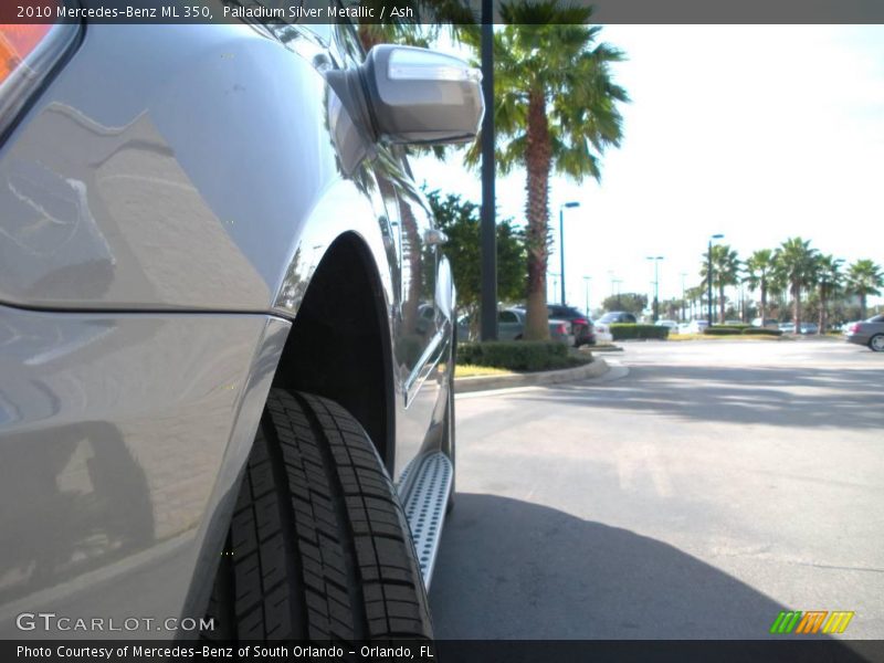 Palladium Silver Metallic / Ash 2010 Mercedes-Benz ML 350