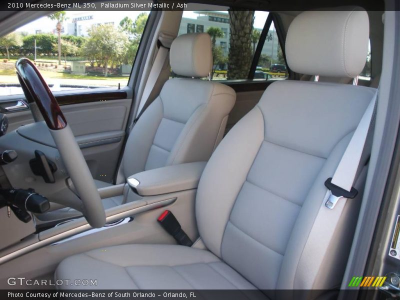 Palladium Silver Metallic / Ash 2010 Mercedes-Benz ML 350