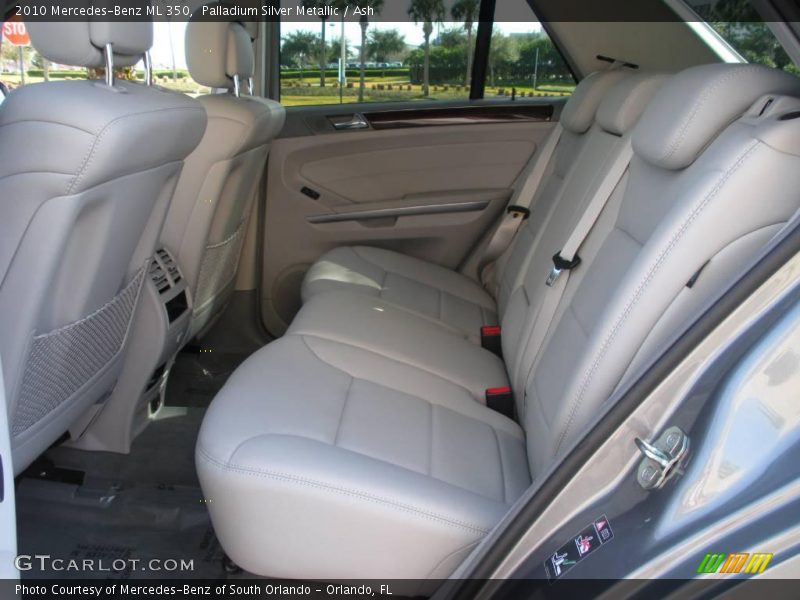 Palladium Silver Metallic / Ash 2010 Mercedes-Benz ML 350