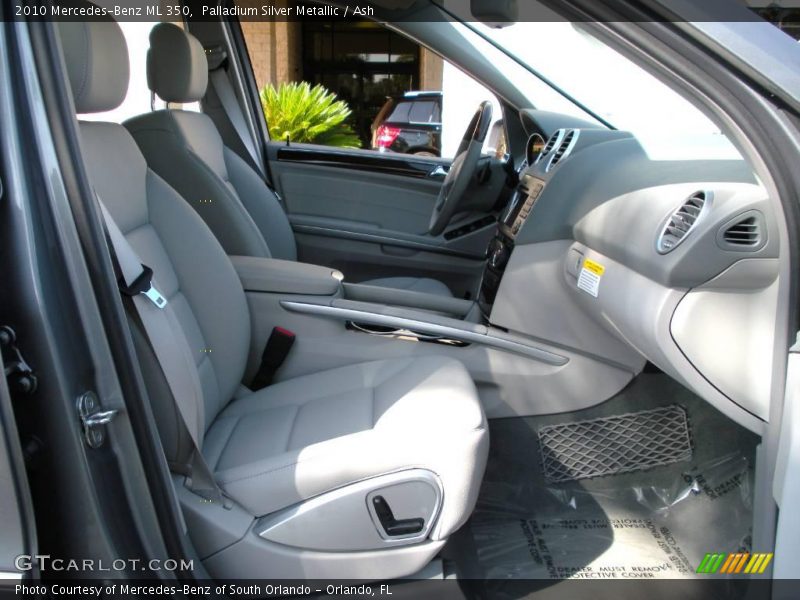 Palladium Silver Metallic / Ash 2010 Mercedes-Benz ML 350