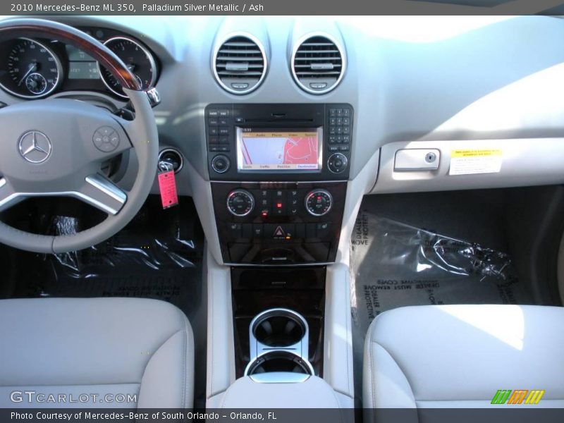 Palladium Silver Metallic / Ash 2010 Mercedes-Benz ML 350