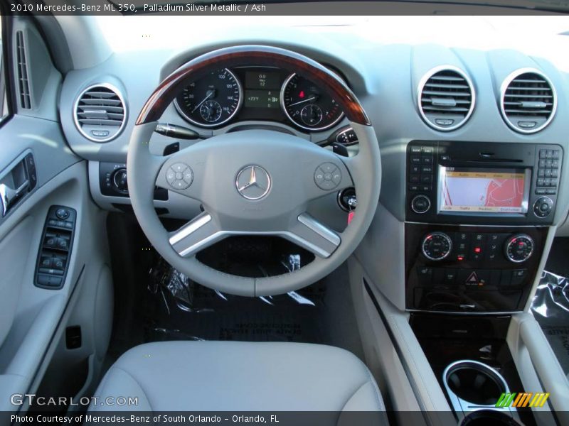 Palladium Silver Metallic / Ash 2010 Mercedes-Benz ML 350