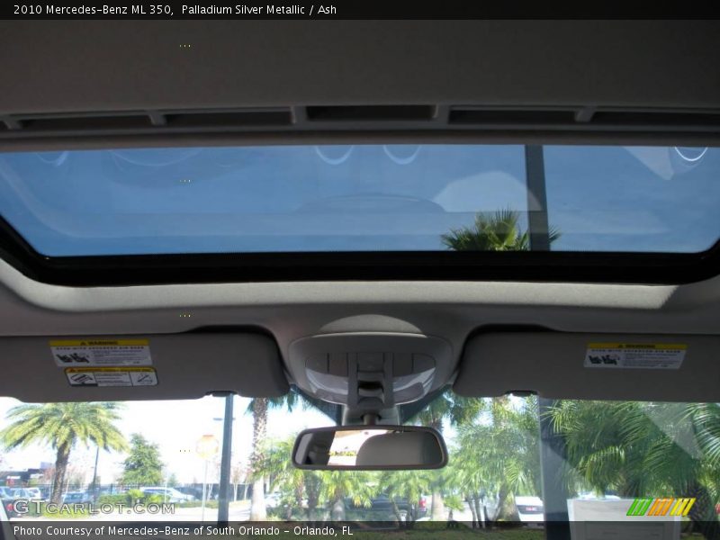 Palladium Silver Metallic / Ash 2010 Mercedes-Benz ML 350