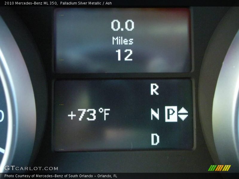 Palladium Silver Metallic / Ash 2010 Mercedes-Benz ML 350