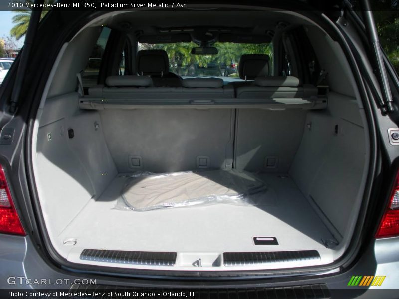 Palladium Silver Metallic / Ash 2010 Mercedes-Benz ML 350