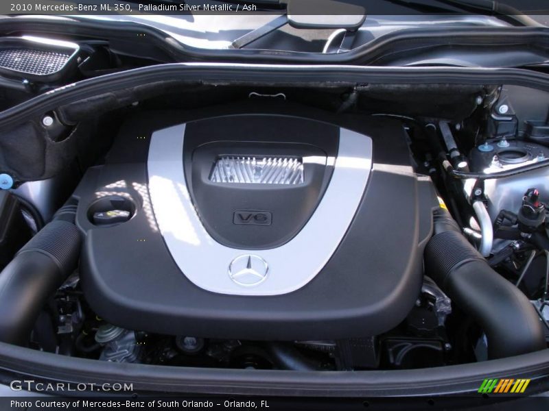 Palladium Silver Metallic / Ash 2010 Mercedes-Benz ML 350