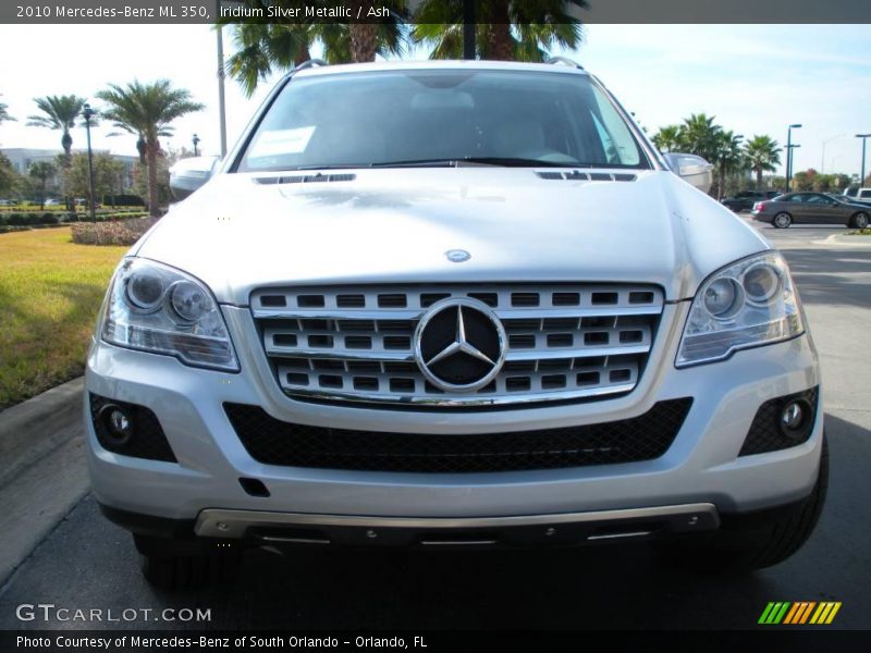 Iridium Silver Metallic / Ash 2010 Mercedes-Benz ML 350