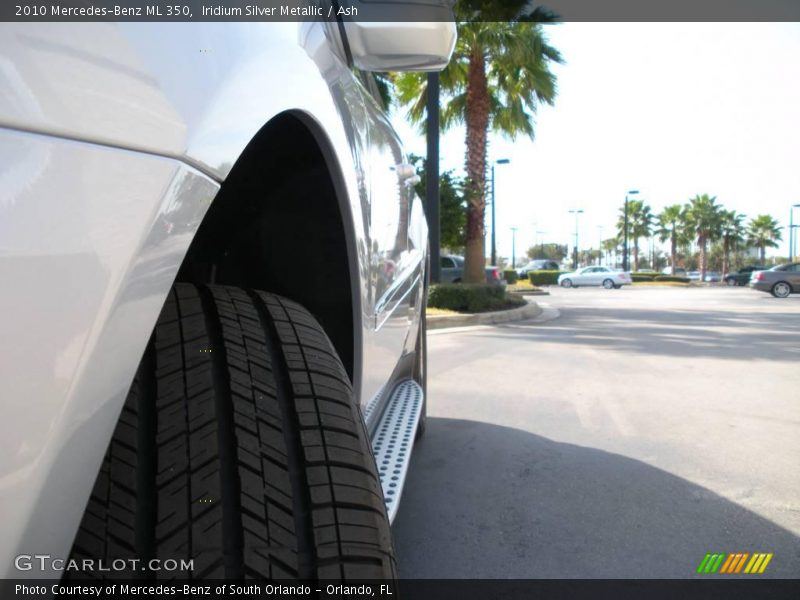 Iridium Silver Metallic / Ash 2010 Mercedes-Benz ML 350